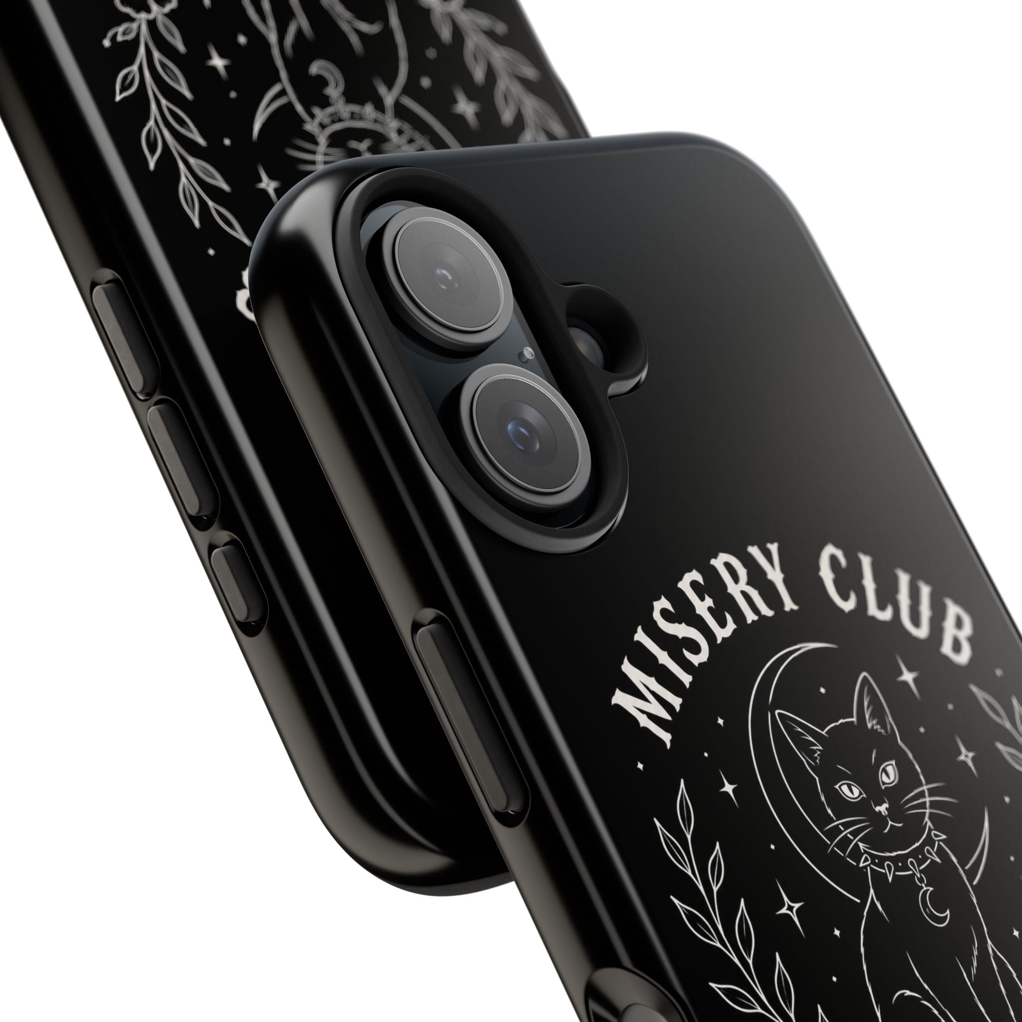 Misery Club Cat Phone Case