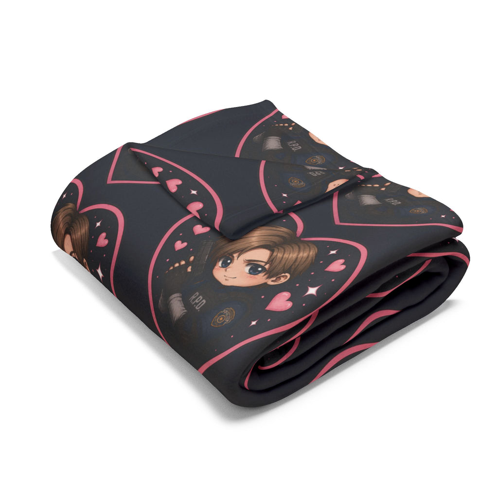 Leon Kennedy Resident Evil Arctic Fleece Blanket