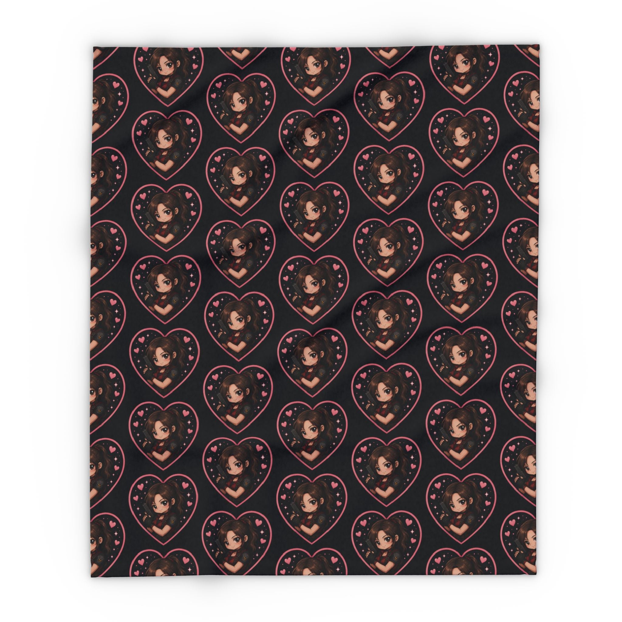 Claire Redfield Resident Evil Arctic Fleece Blanket