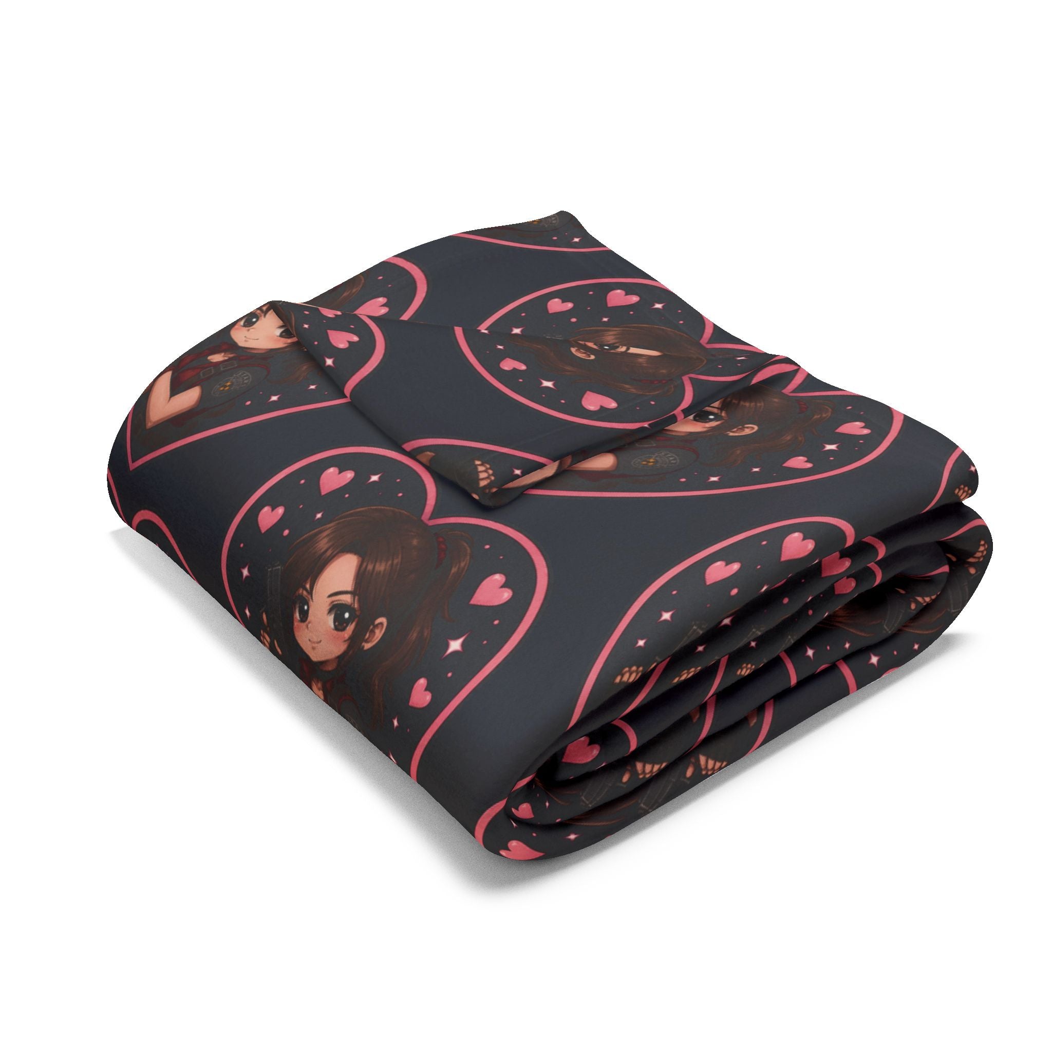Claire Redfield Resident Evil Arctic Fleece Blanket