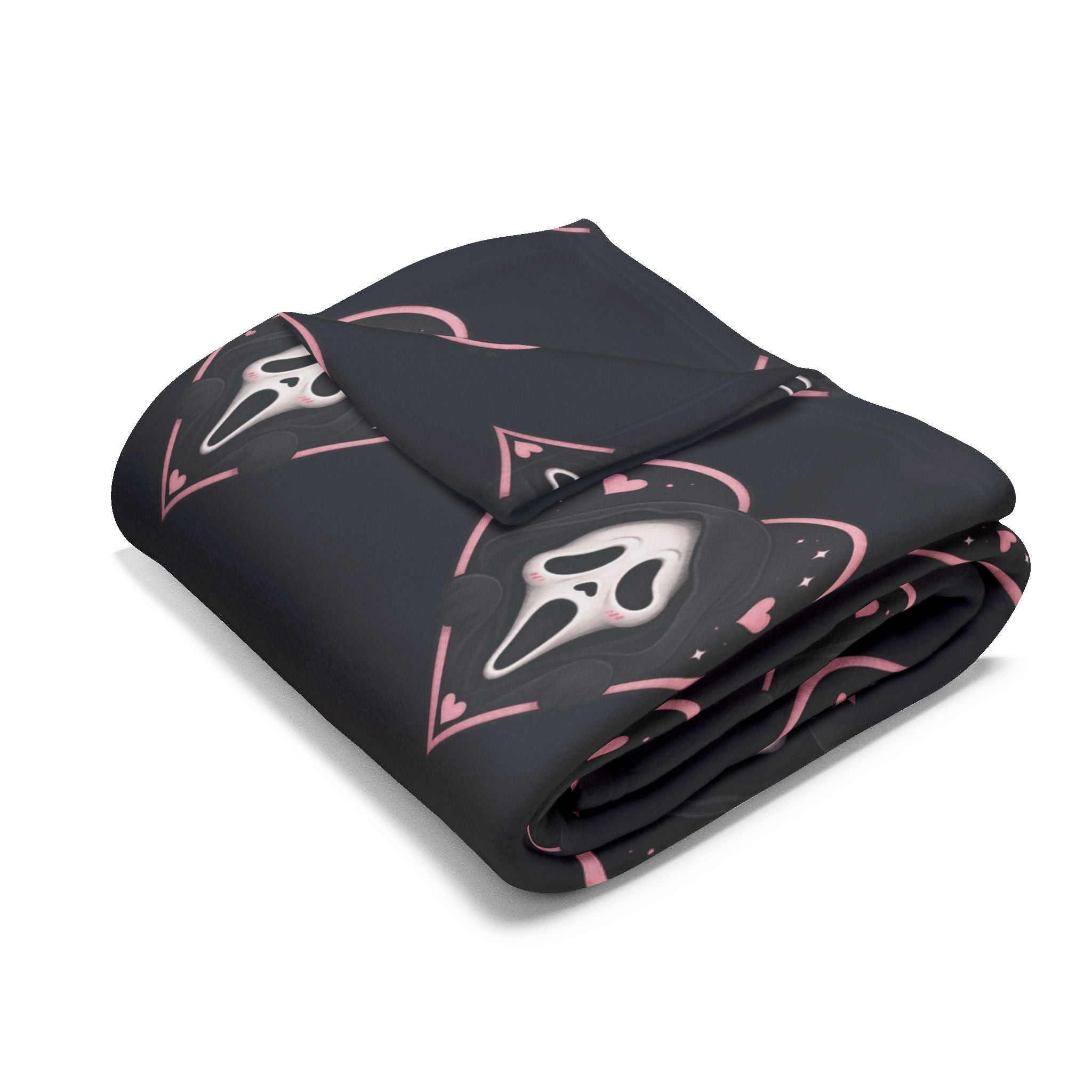 Ghost face Fleece Blanket