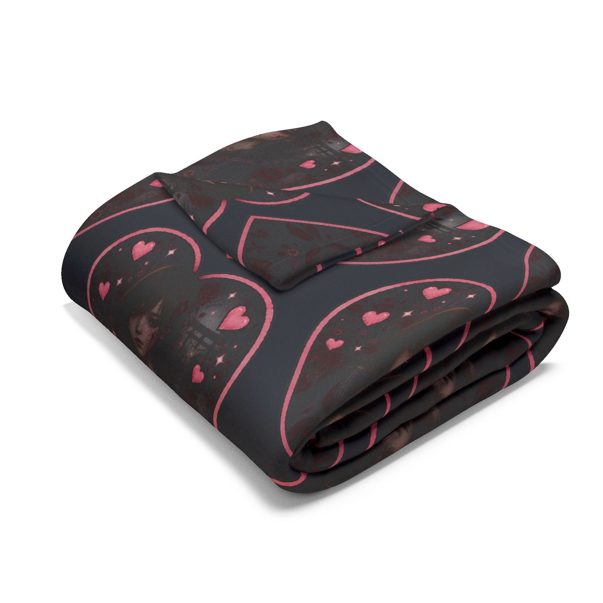 Hinako Silent Hill F Fleece Blanket