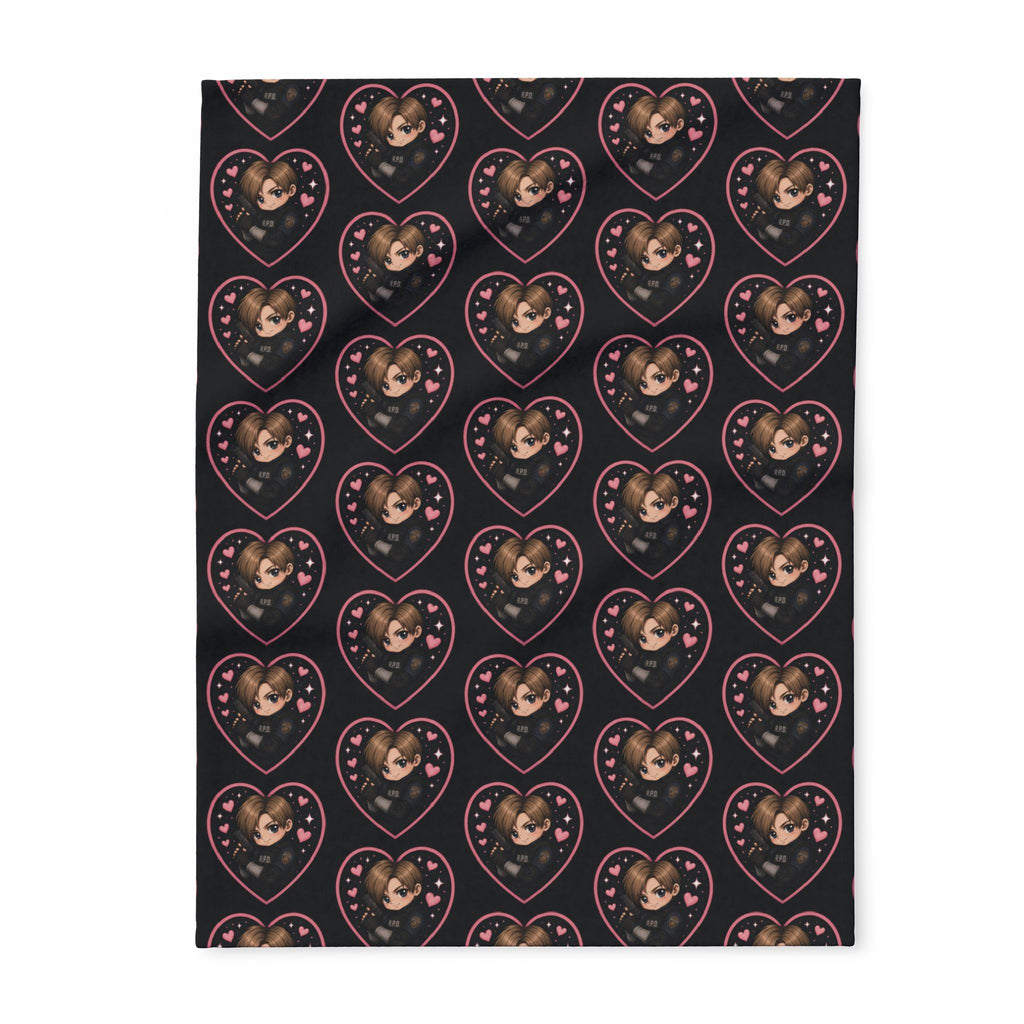 Leon Kennedy Resident Evil Arctic Fleece Blanket