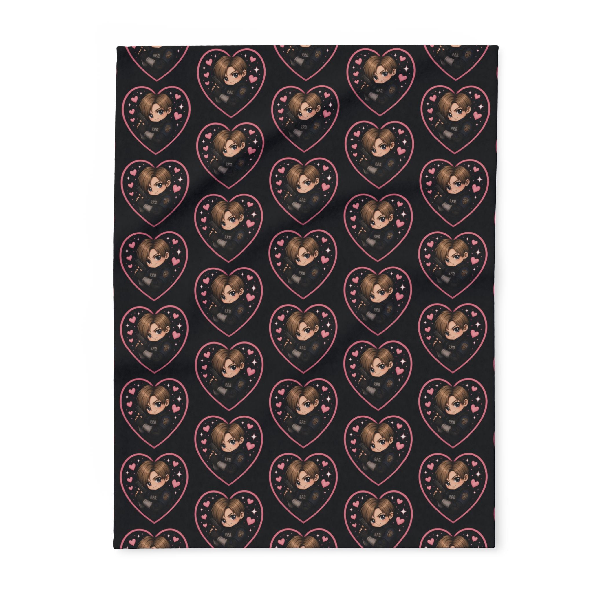 Leon Kennedy Resident Evil Arctic Fleece Blanket