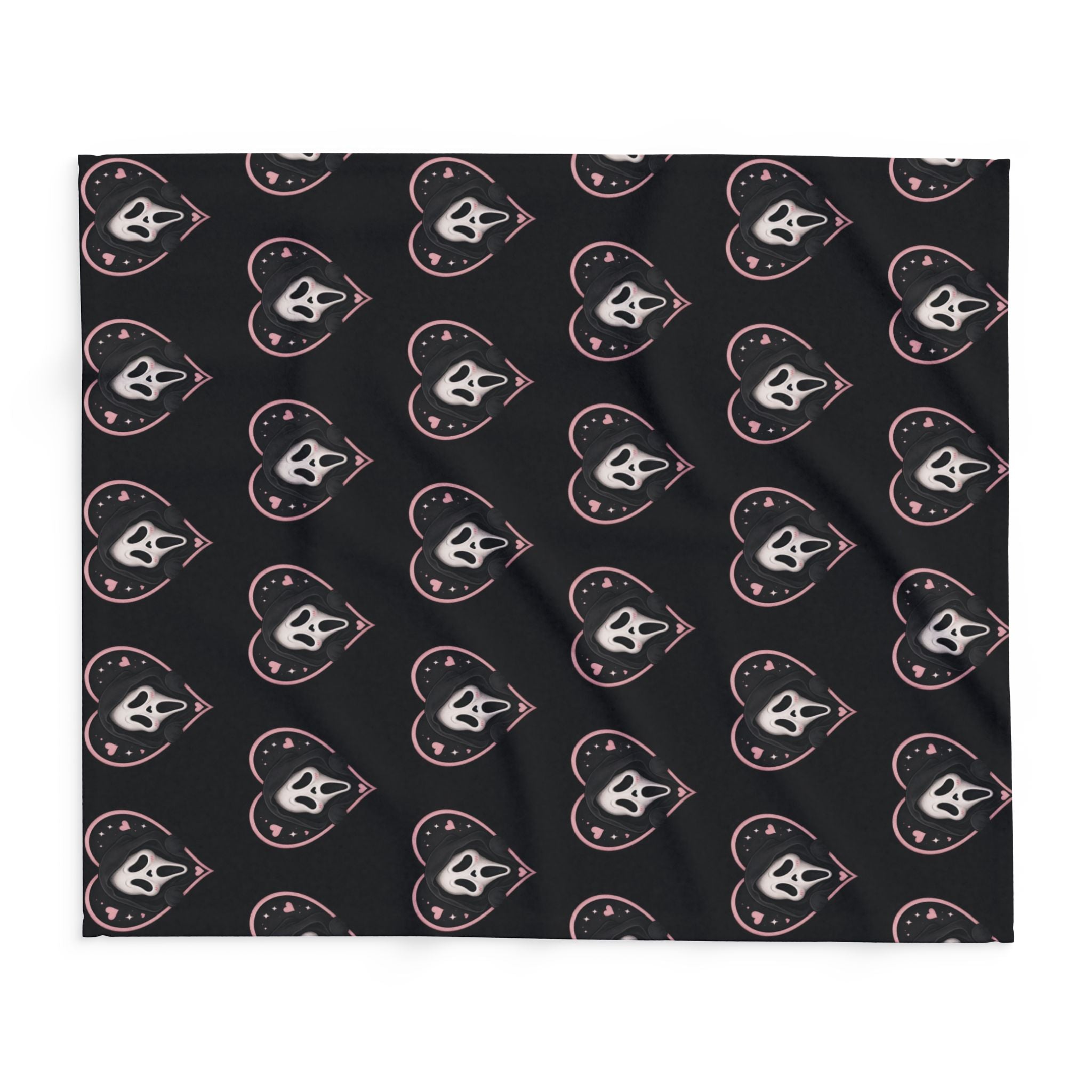 Ghost face Fleece Blanket