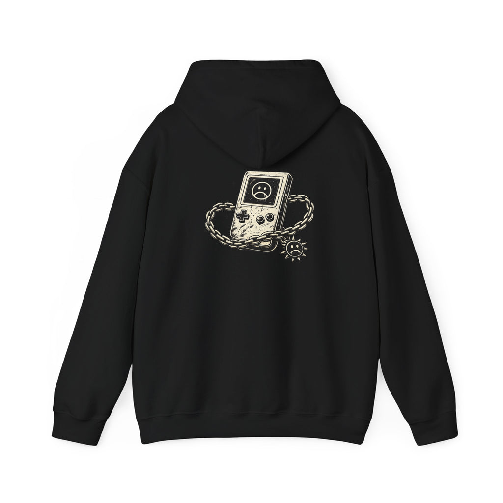 Retro Game with Chain hoodie | Vintage Handheld Console Graphic
