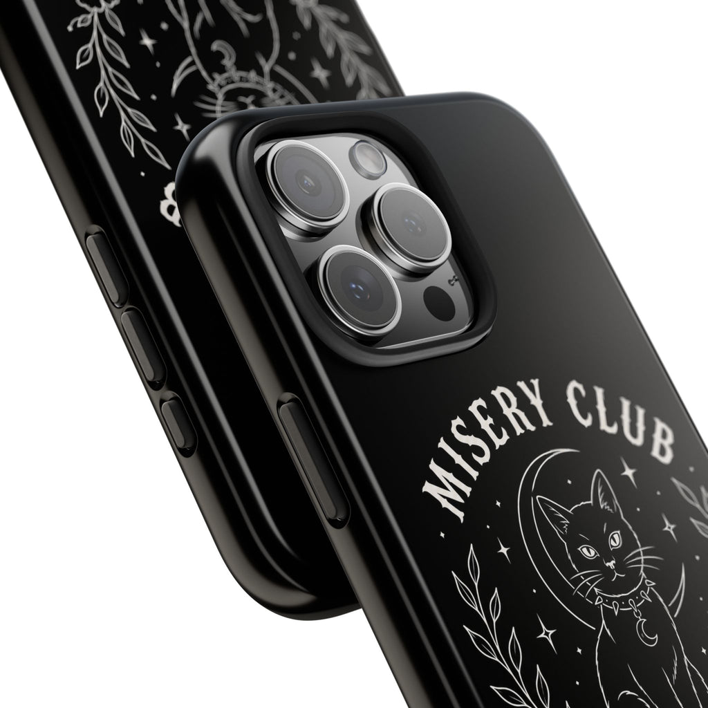 Misery Club Cat Phone Case