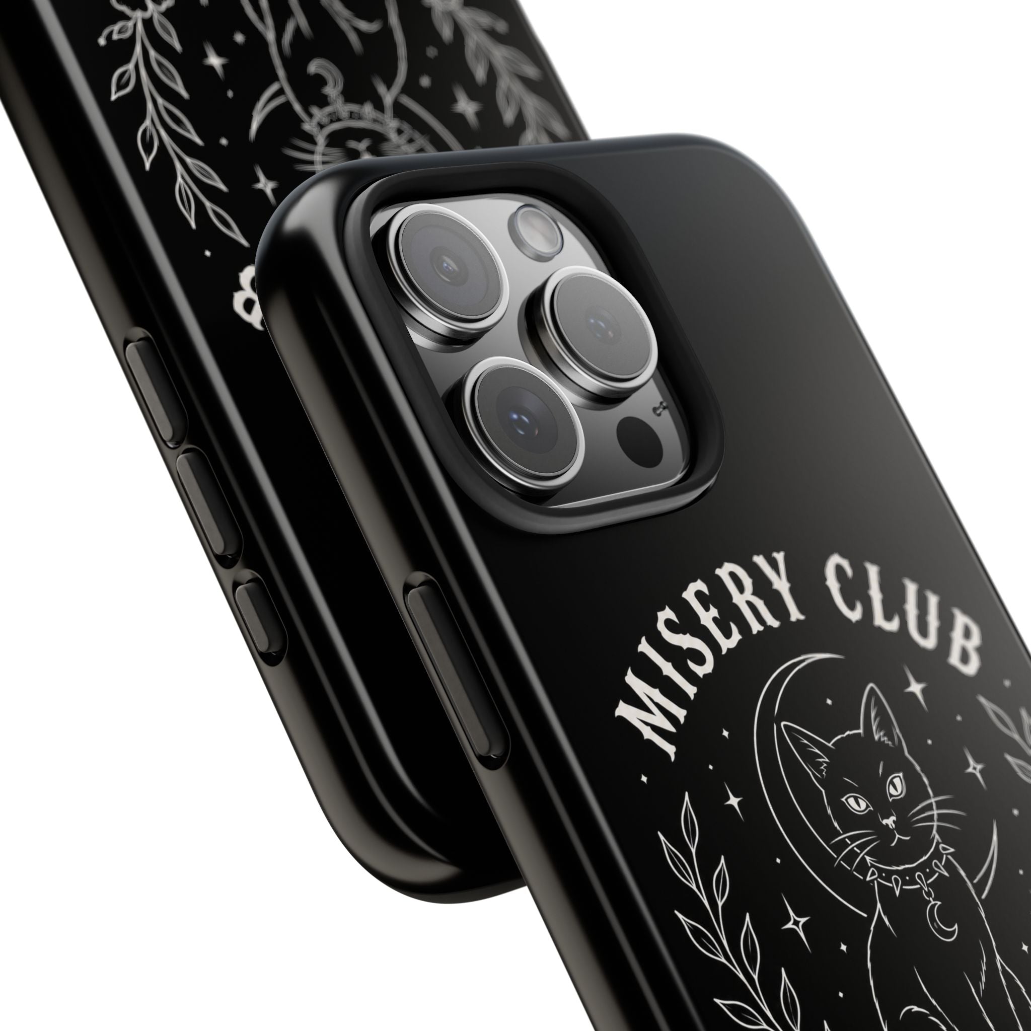 Misery Club Cat Phone Case