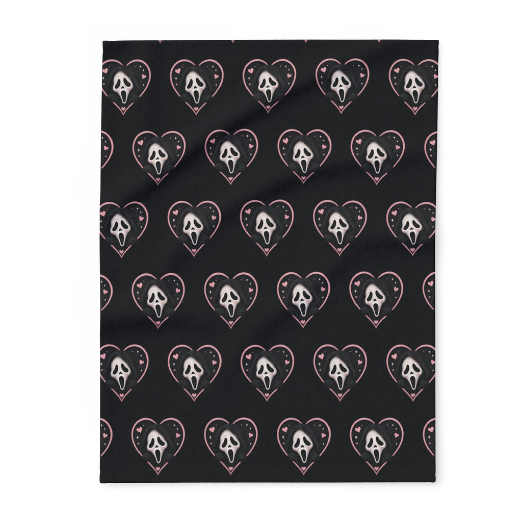 Ghost face Fleece Blanket