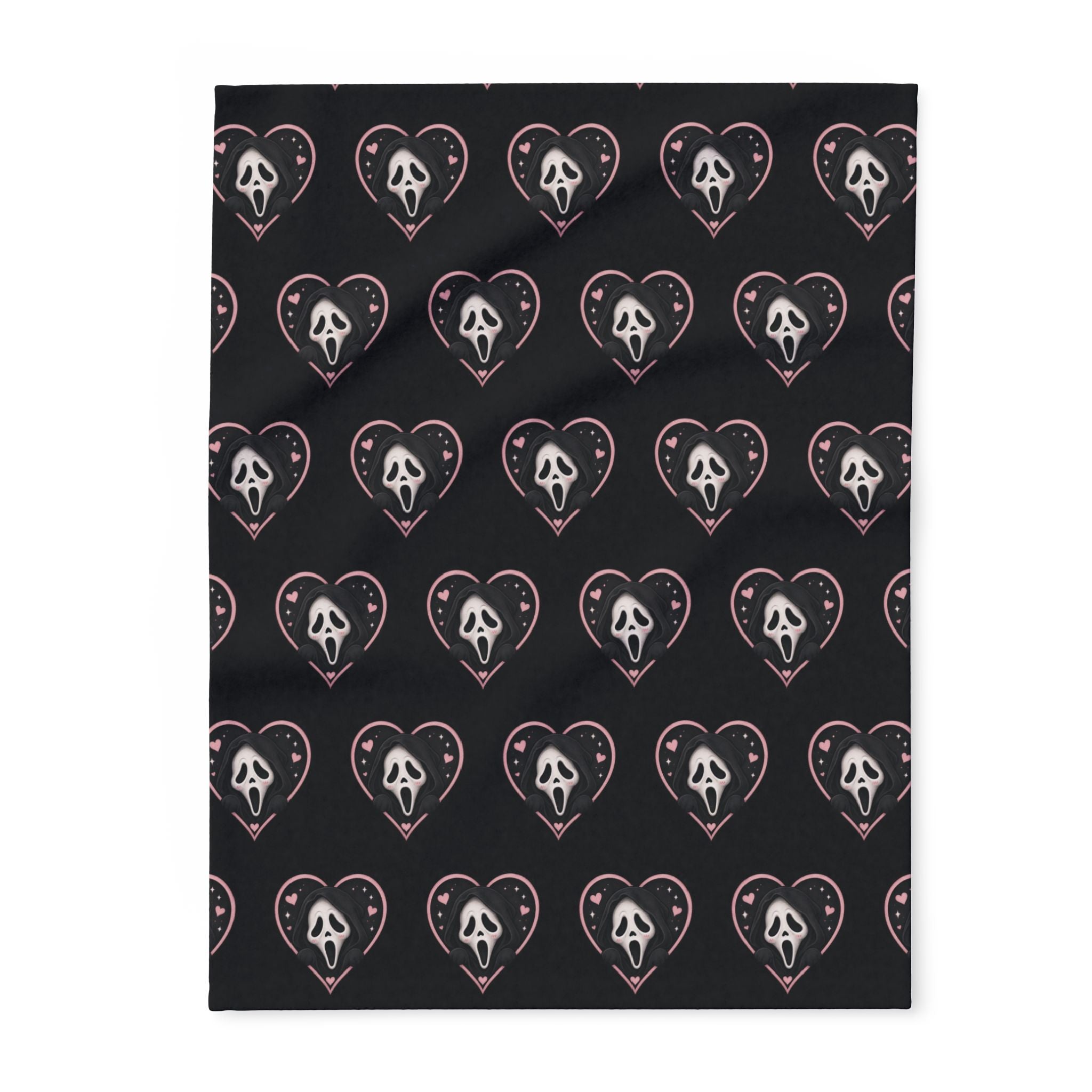 Ghost face Fleece Blanket