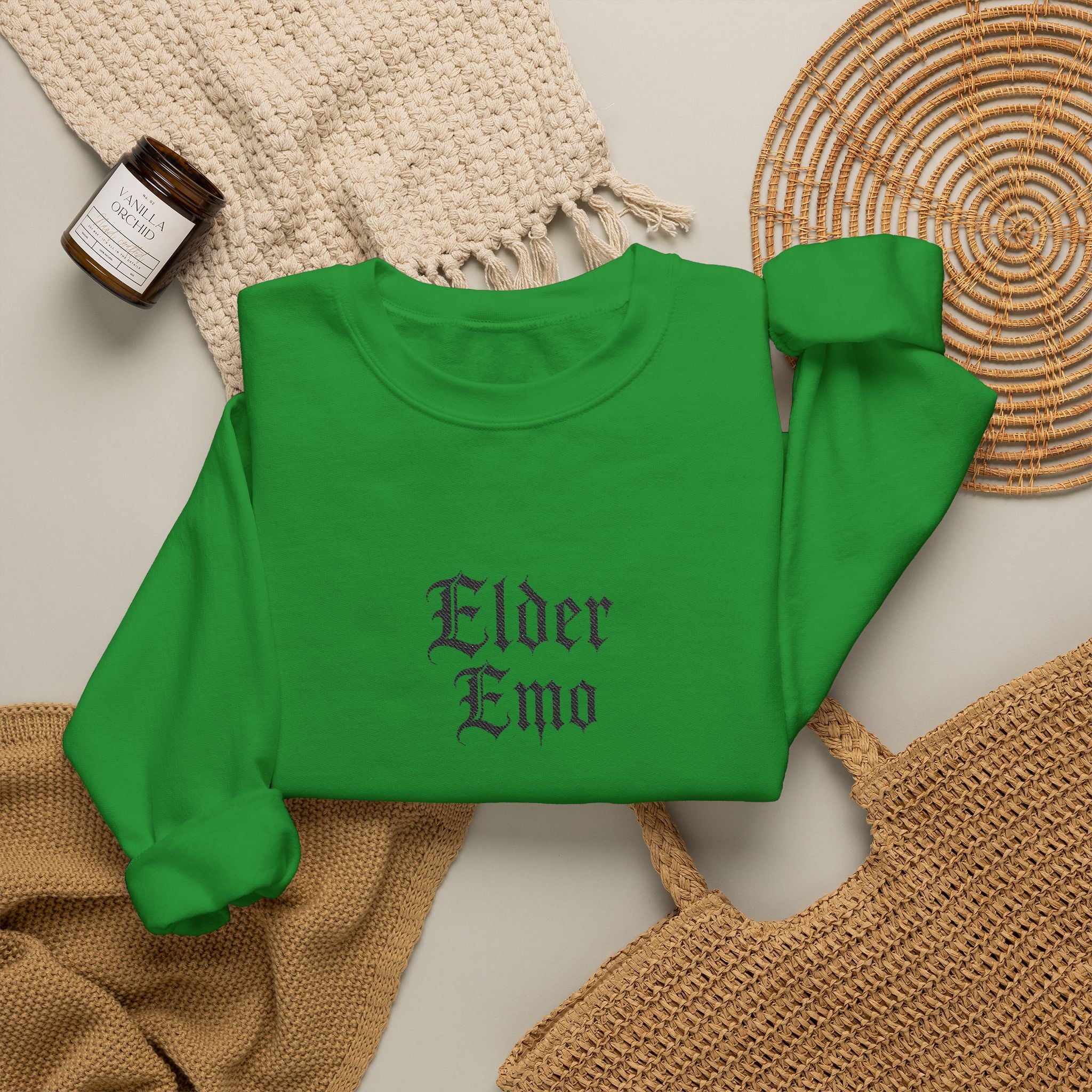 Elder Emo Crewneck Sweatshirt