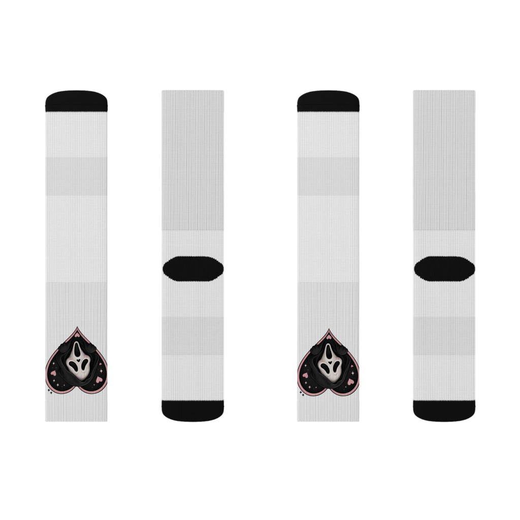 Ghost Face Crew Socks