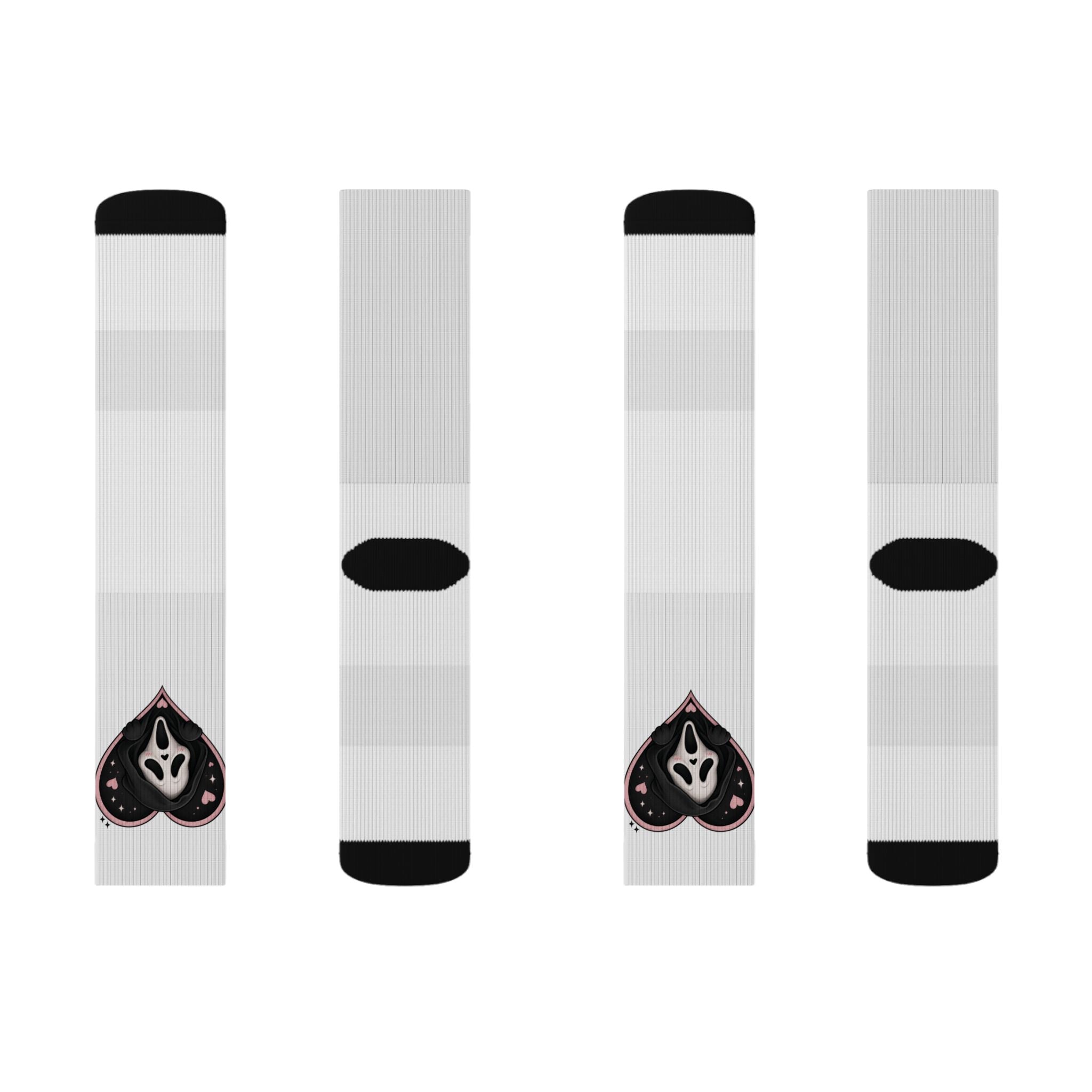 Ghost Face Crew Socks