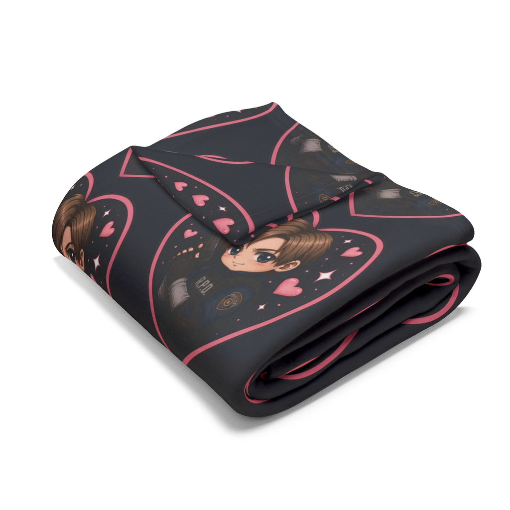 Leon Kennedy Resident Evil Arctic Fleece Blanket