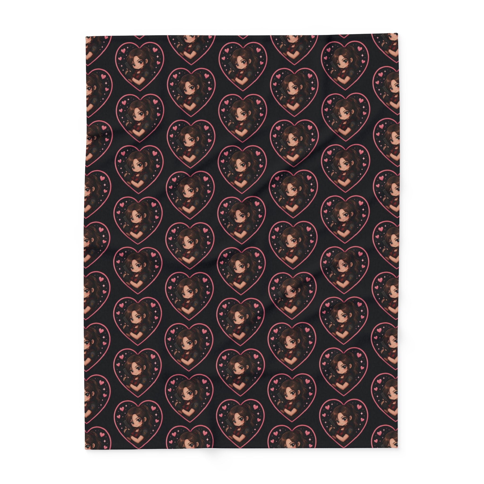 Claire Redfield Resident Evil Arctic Fleece Blanket