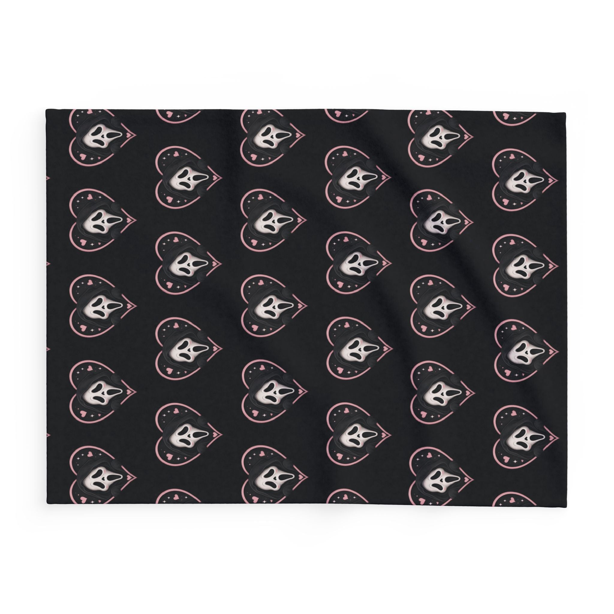 Ghost face Fleece Blanket