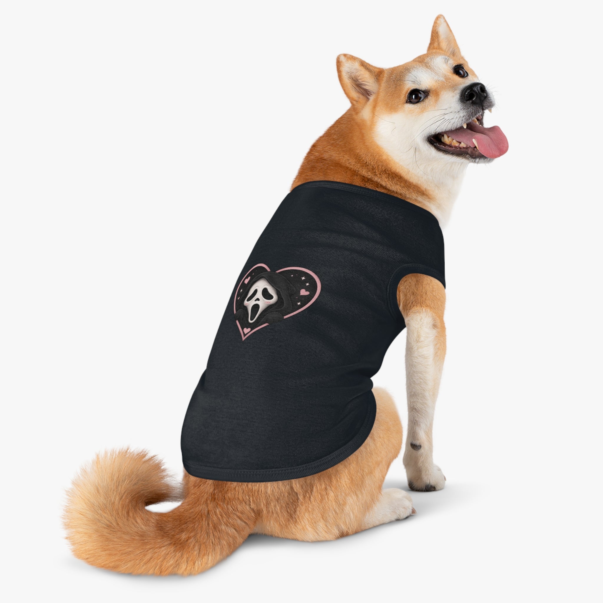 Scream Ghost Face pet tank
