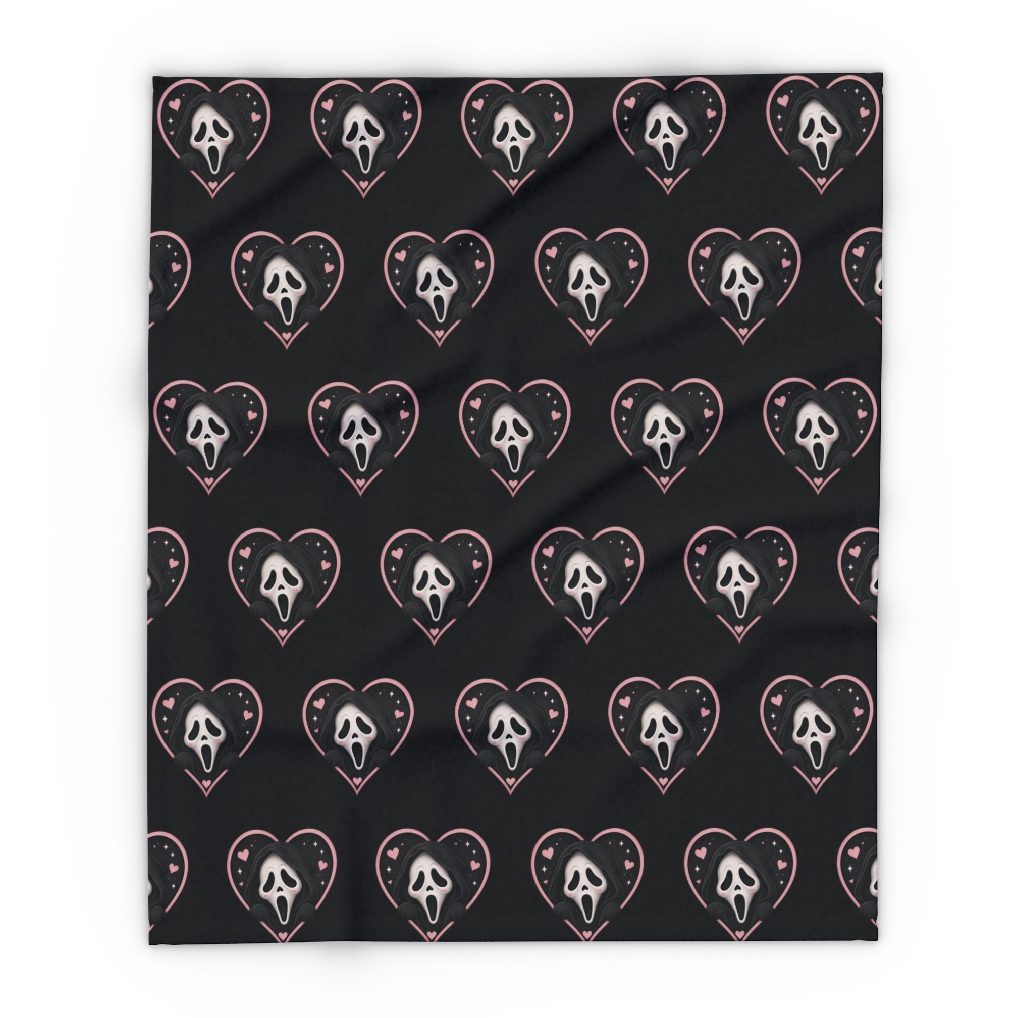 Ghost face Fleece Blanket