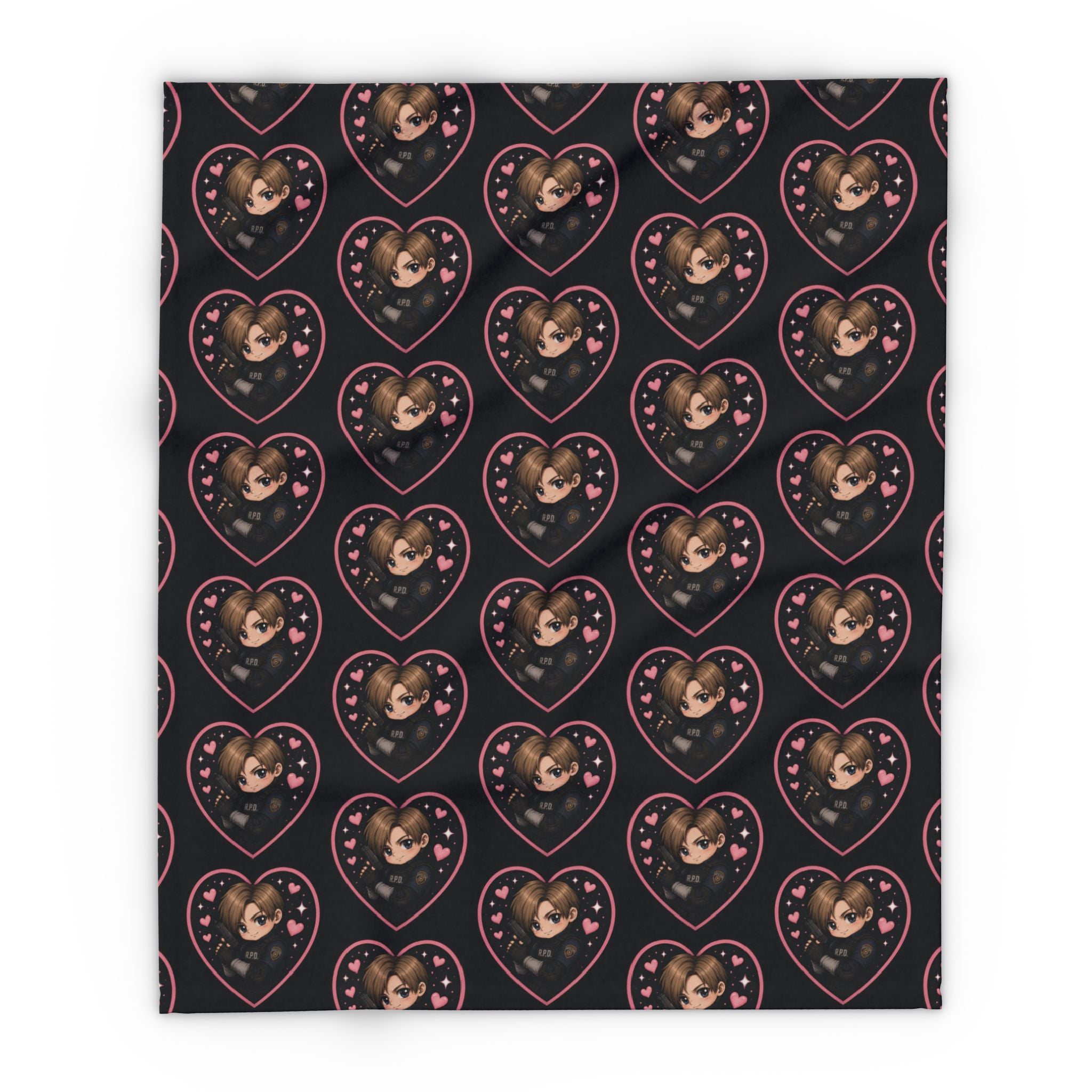 Leon Kennedy Resident Evil Arctic Fleece Blanket