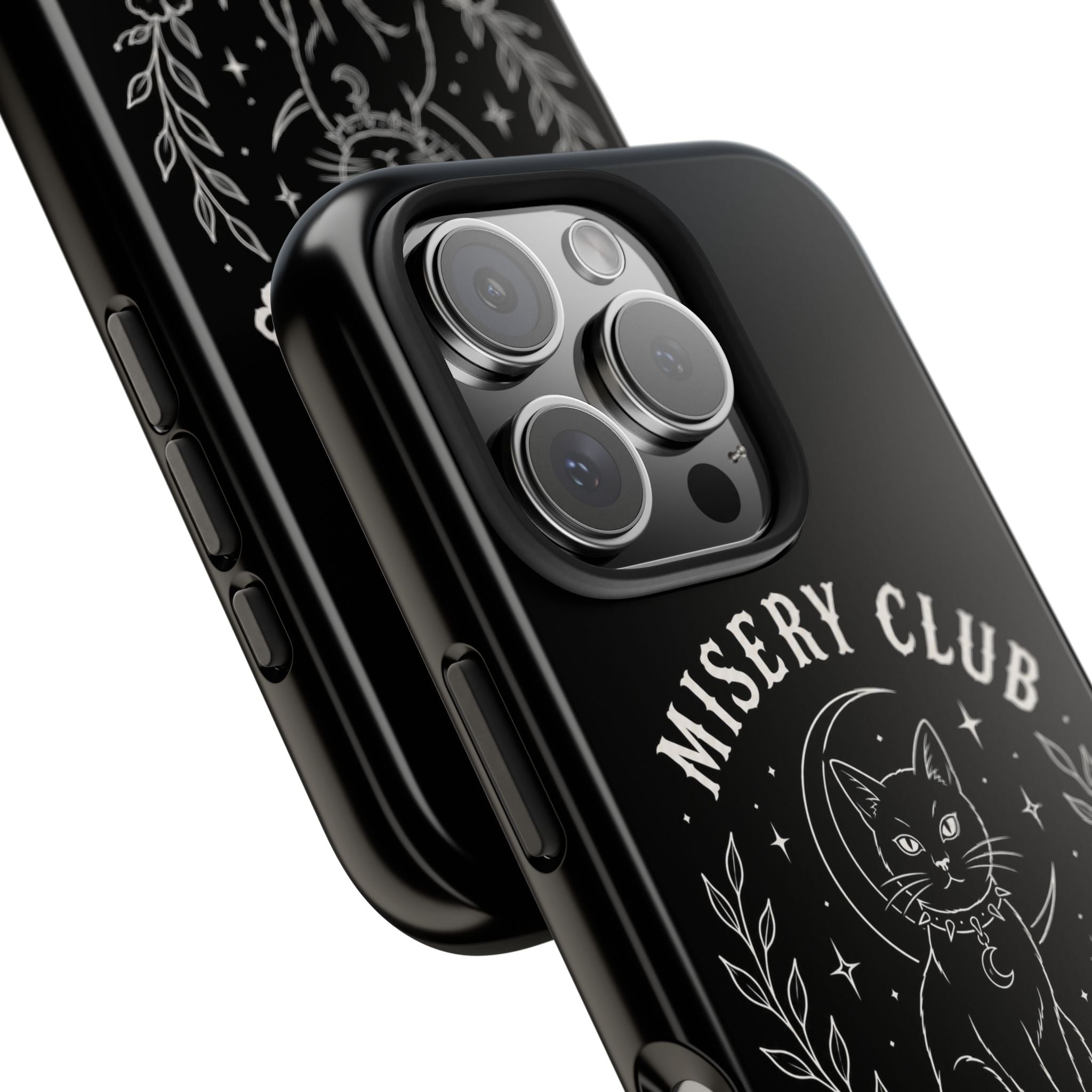 Misery Club Cat Phone Case