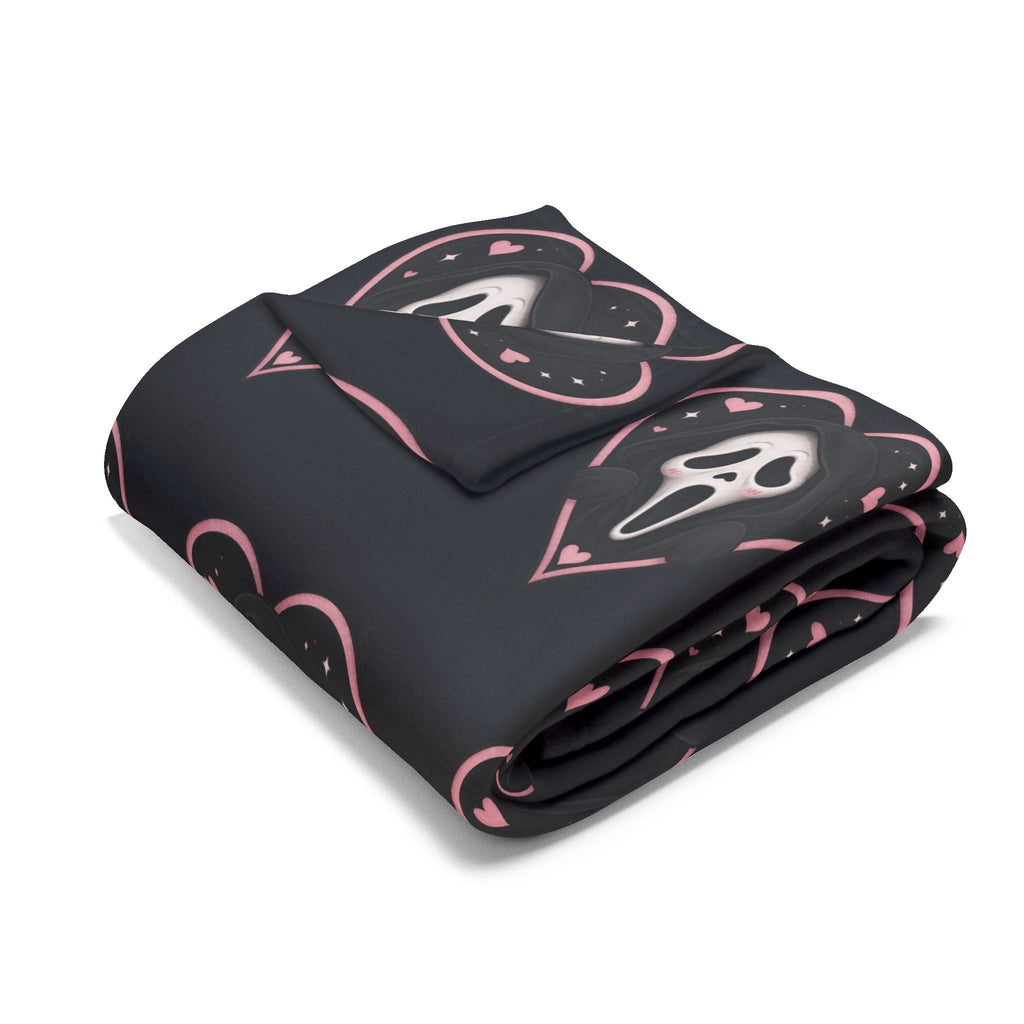 Ghost face Fleece Blanket