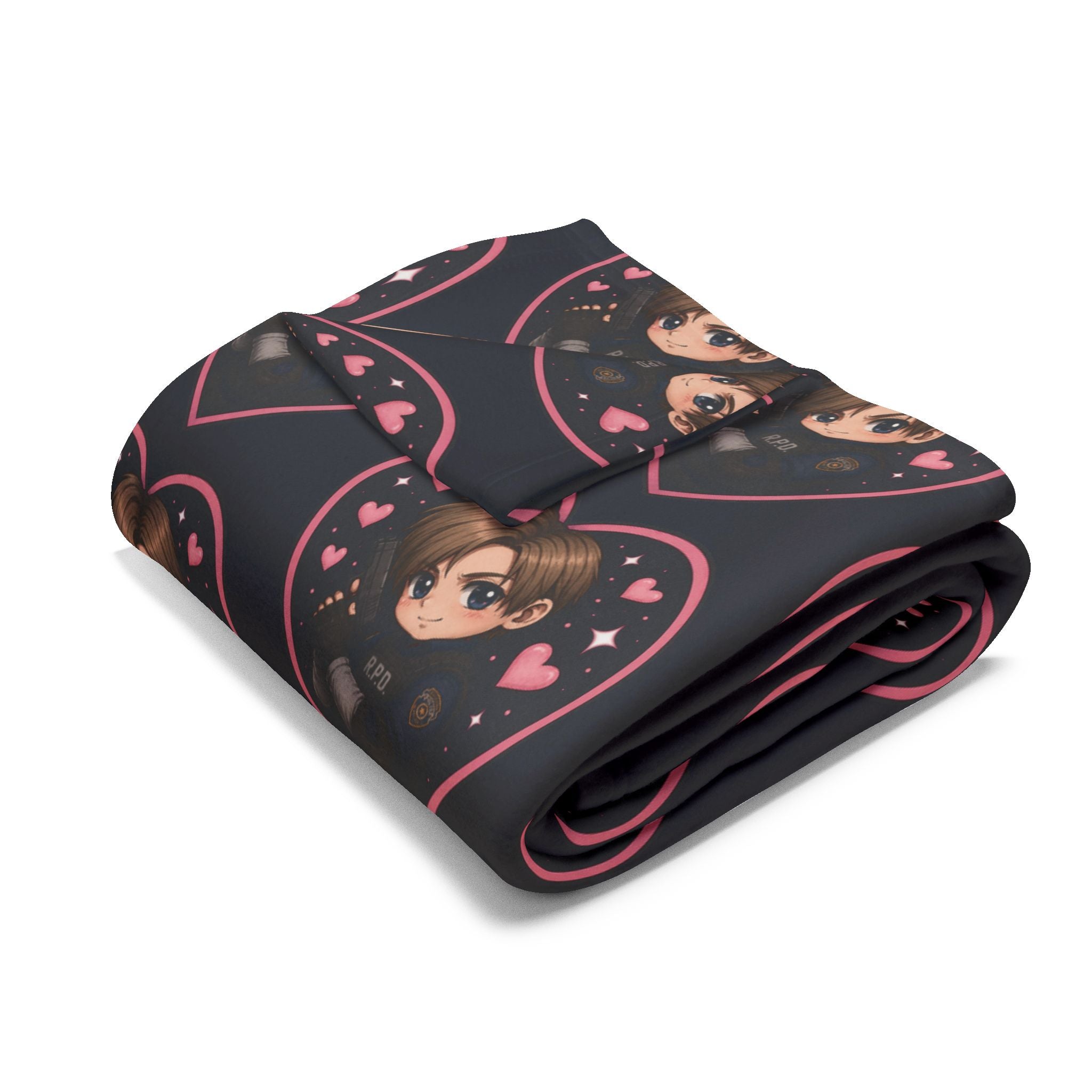 Leon Kennedy Resident Evil Arctic Fleece Blanket
