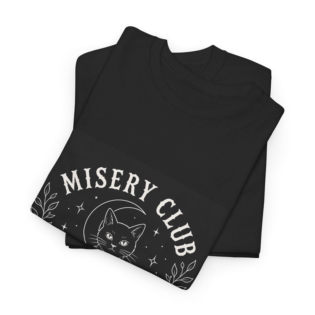 Minimalist Typographic Black T‑Shirt — Repetitive 'Í' Design