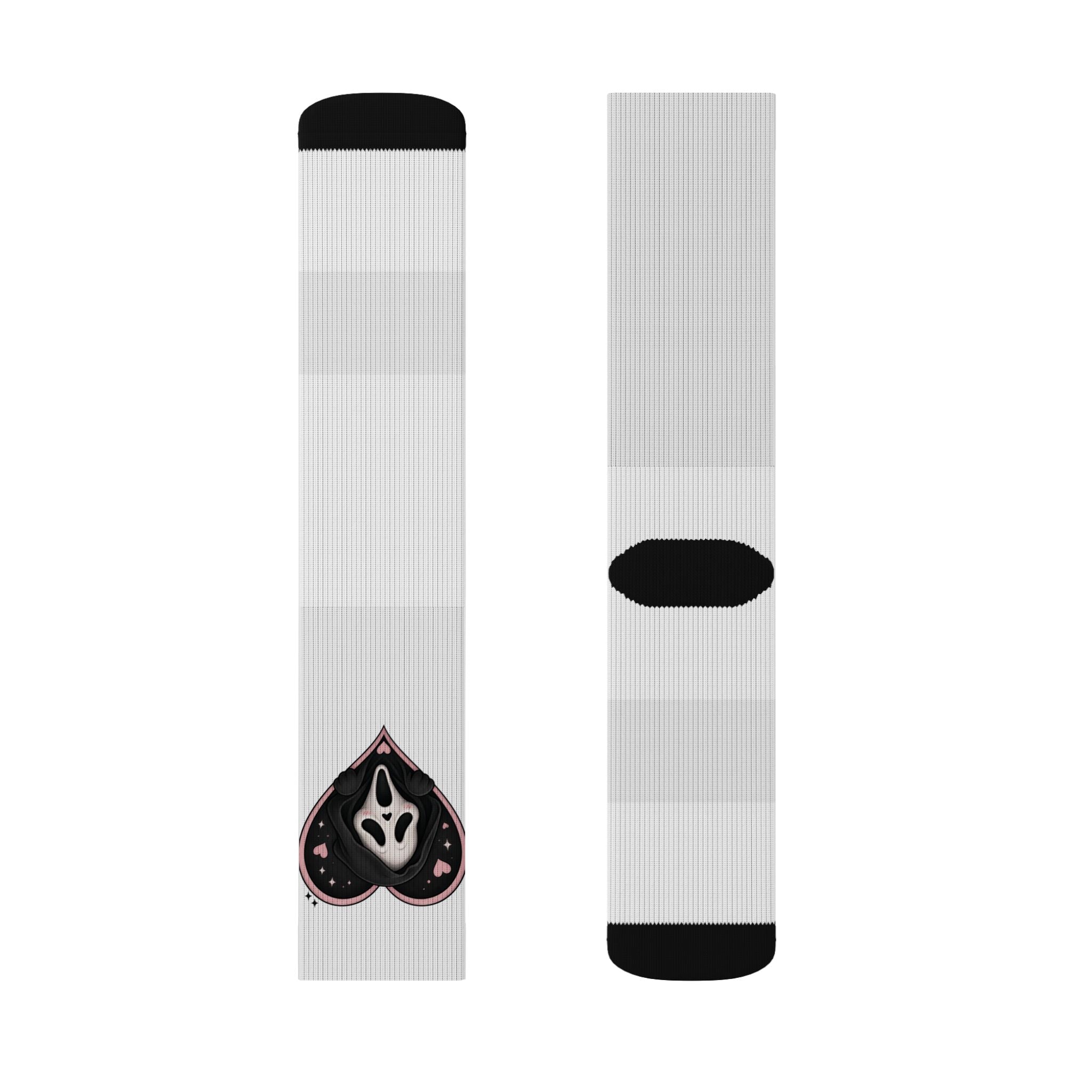 Ghost Face Crew Socks