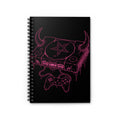 Demonic Gamer spiral notebook