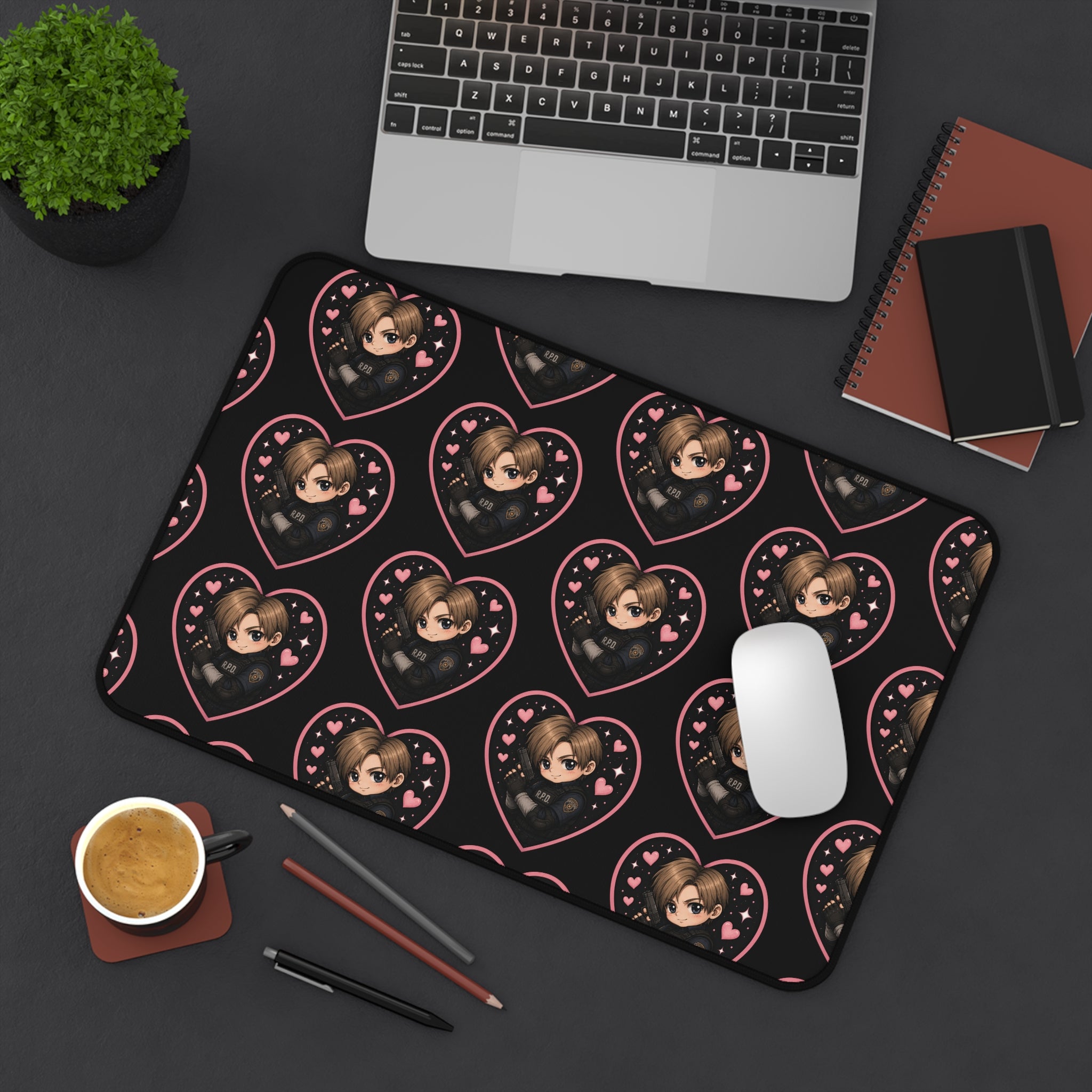 Leon Kennedy Resident Evil Gamer Mouse Pad