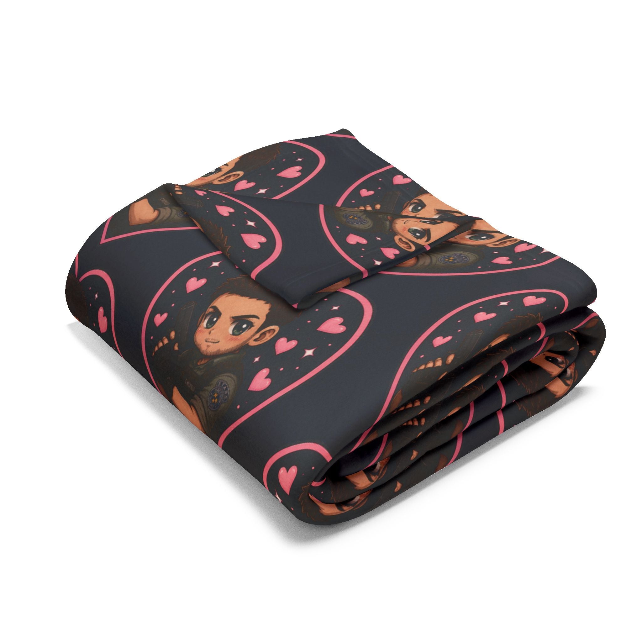 Chris Redfield Resident Evil Fleece Blanket