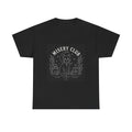 Minimalist Typographic Black T‑Shirt — Repetitive 'Í' Design